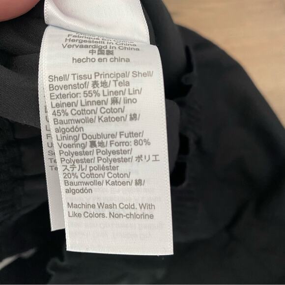 J. Crew NWTs Sidewalk Scallop Linen Cotton Blend Skirt size 6 - Picture 8 of 8